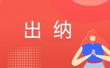 出纳岗年终个人总结最新8篇
