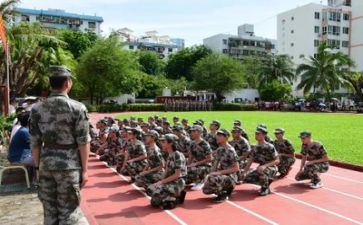 军训两天心得体会500字5篇