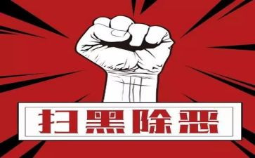 开展扫黑除恶工作总结8篇