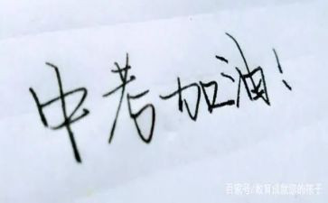 中考计划作文5篇