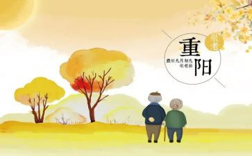 重阳节敬老爱老活动方案8篇